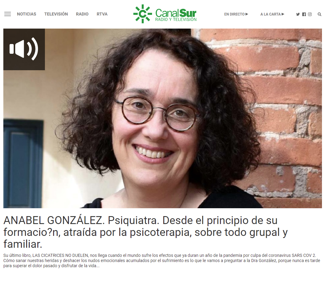 Entrevista canal Sur. Anabel Gonzalez