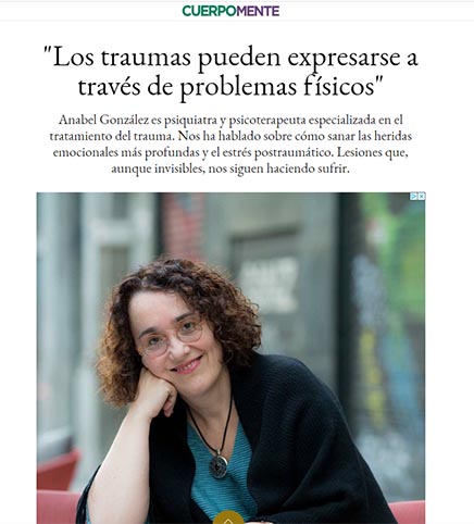 Los traumas pueden expresarse a través de problemas físicos