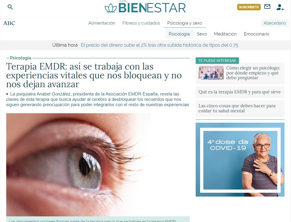 Terapia EMDR: así se trabaja con las experiencias vitales que nos bloquean y no nos dejan avanzar